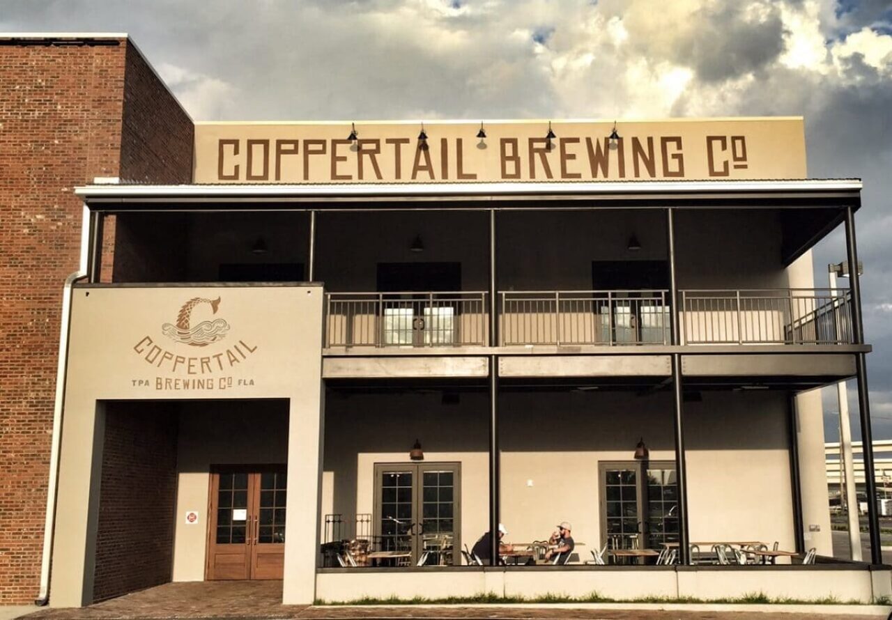 Exterior view of the Coppertail Brewing Co a Hotel Haya Collaborator