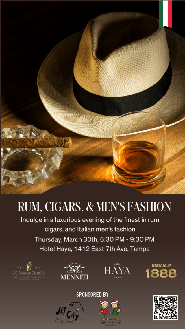 Rum, Cigars & Men’s Fashion
